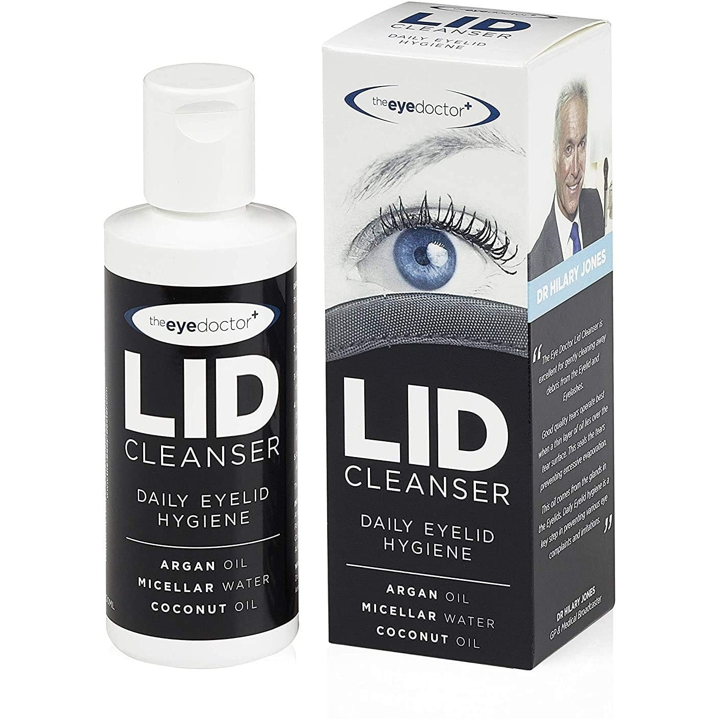 The Body Doctor - The Eye Doctor Lid Cleanser With Argan & Coconut Oil 100ml