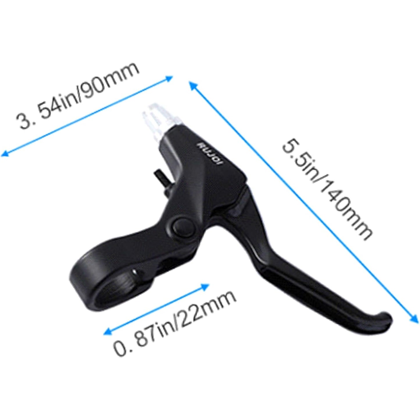 Rujoi - Aluminum Alloy Bike Brake Lever Set With Cables For Mountain & Road Bikes