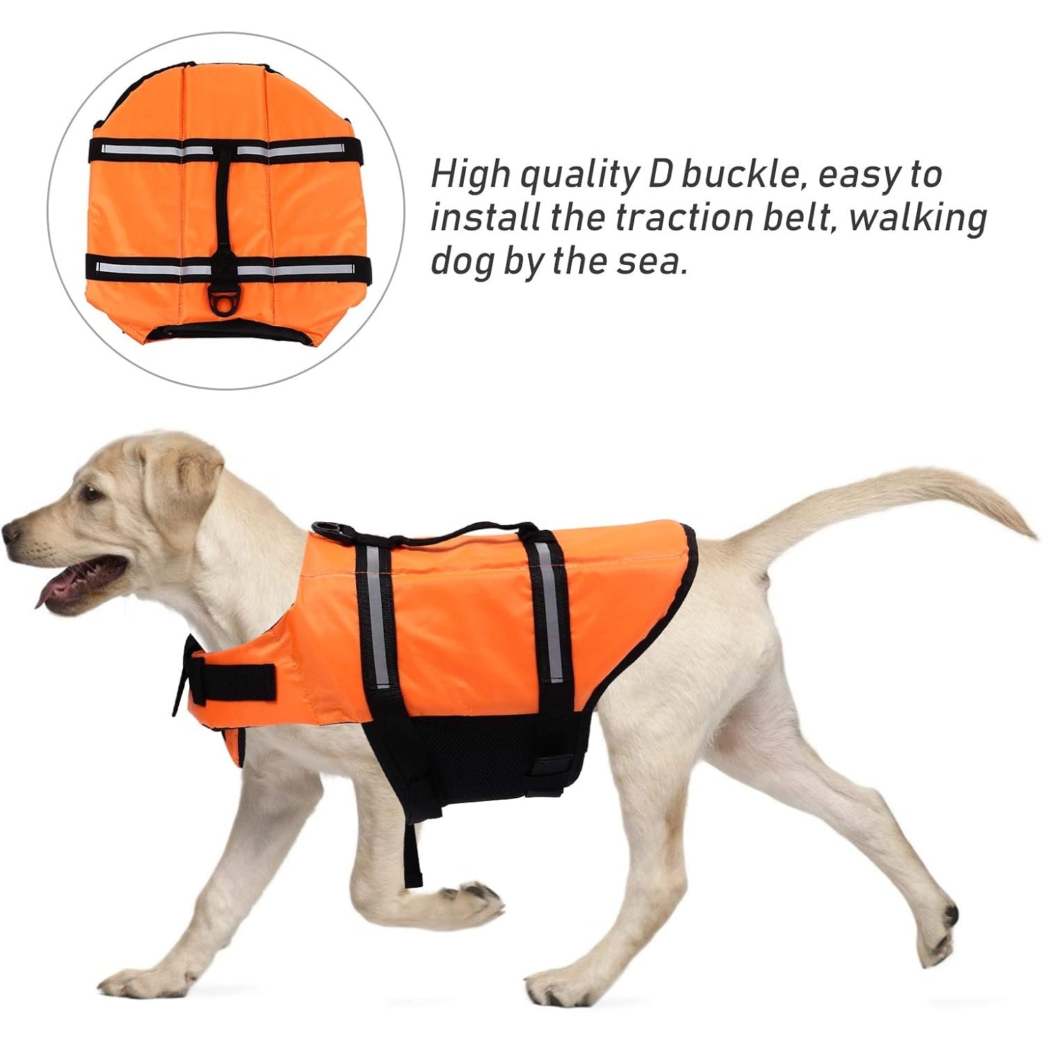 Iplusmile - Dog Swimming Vest Oxford Cloth For Large And Small Dogs