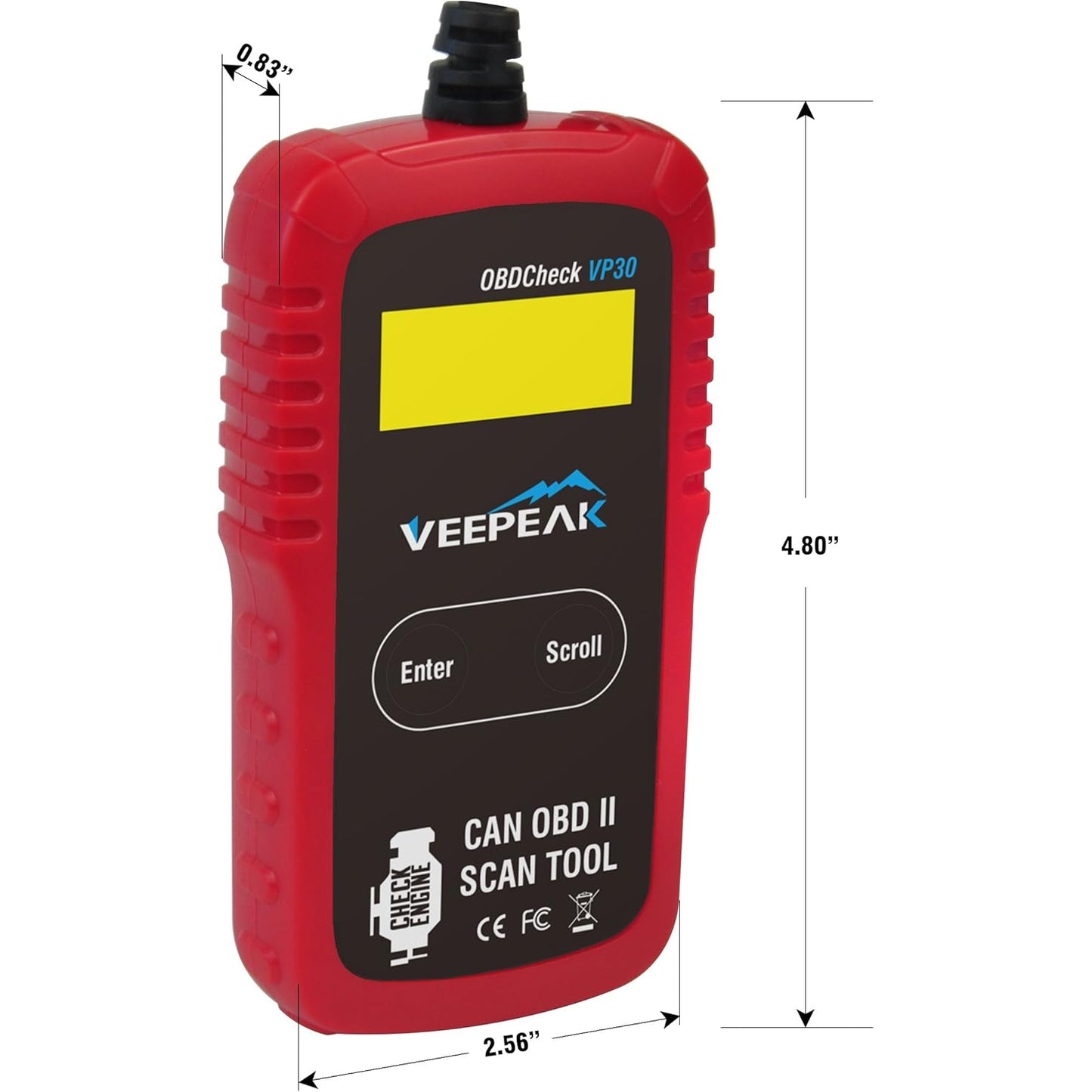 Veepeak - Obd2 Scanner Obdcheck Vp30 Diagnostic Code Reader