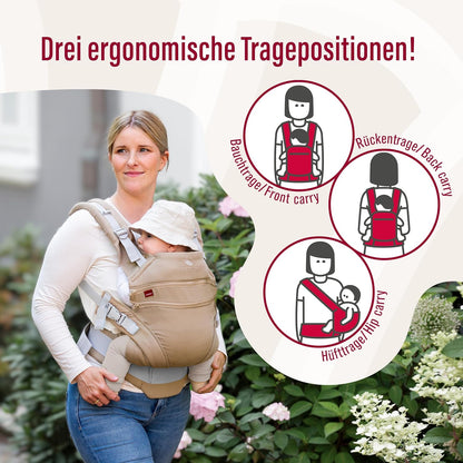 Wickelkinder Gmbh - Manduca Xt Organic Baby Carrier Grey Ocean