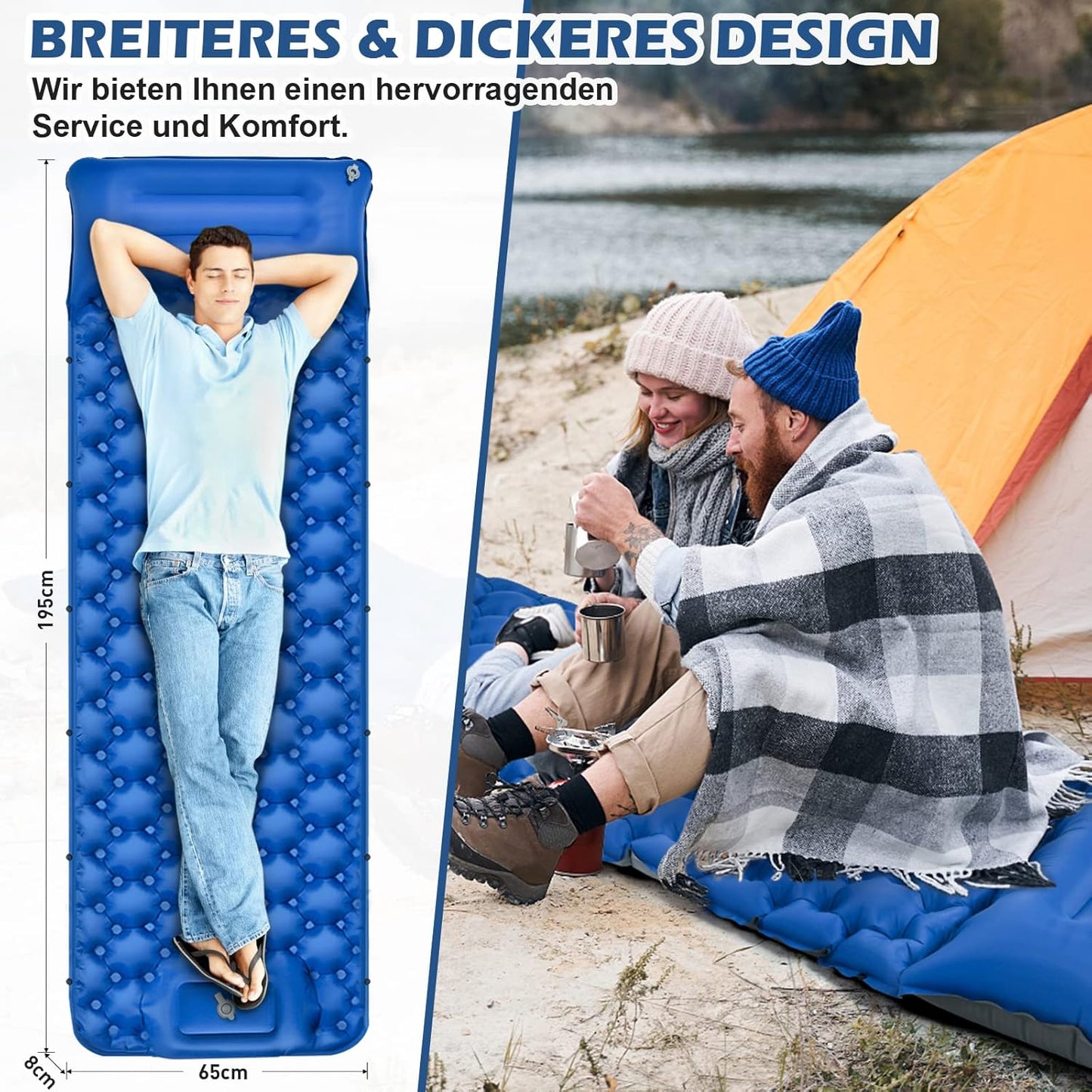 Dongguan Shengfa Toy Products Co., Ltd. - Self-Inflating Camping Air Mattress With Cushion