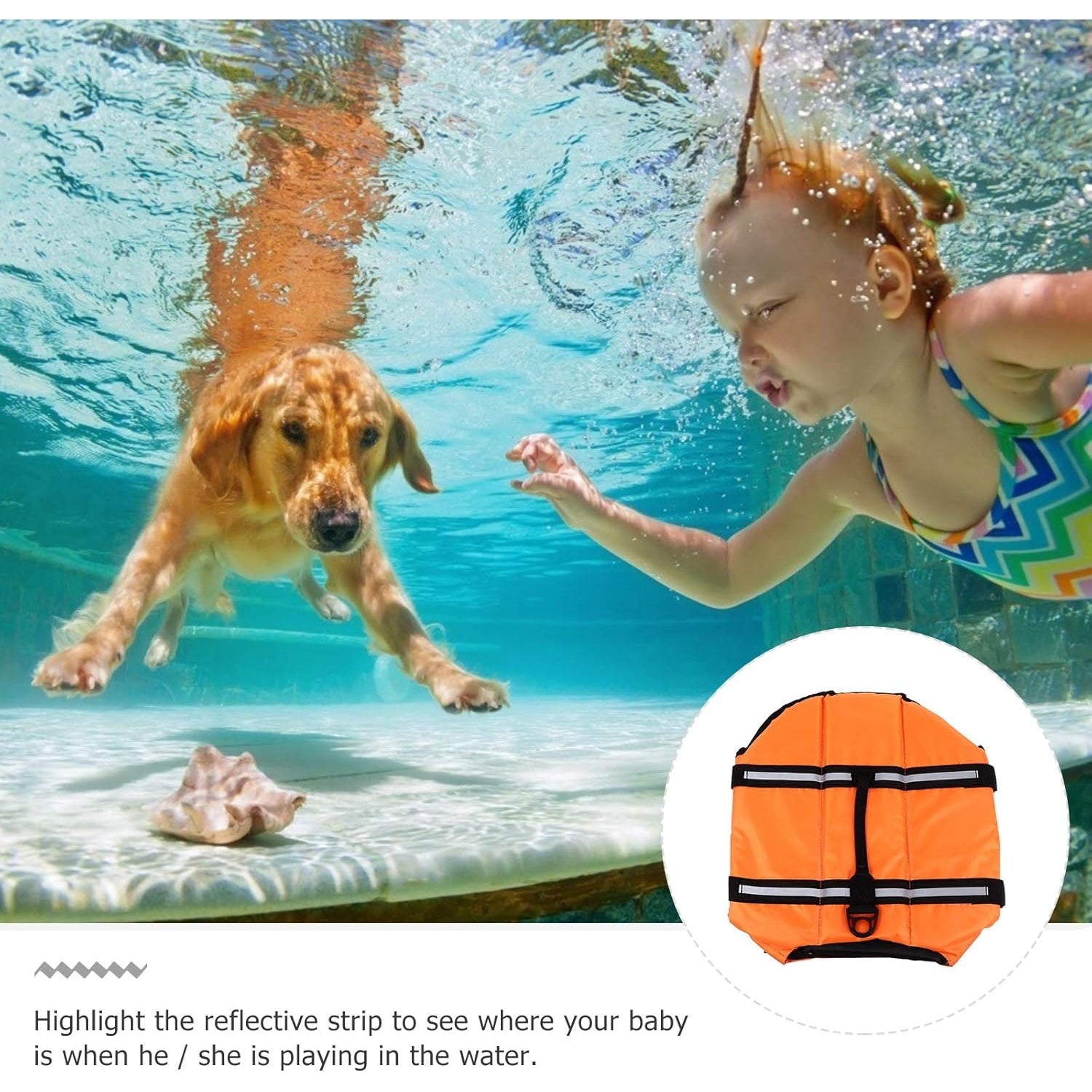 Iplusmile - Dog Swimming Vest Oxford Cloth For Large And Small Dogs