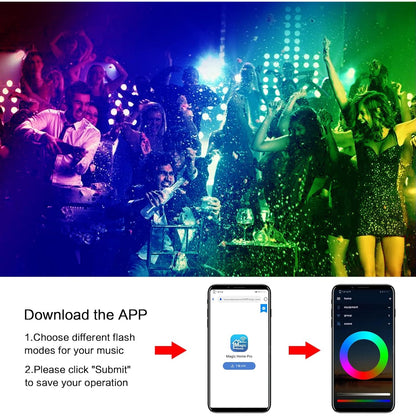 Riserva - Ruban Led 5M Wifi Smart Rgb 12V Alexa Google Home App Control