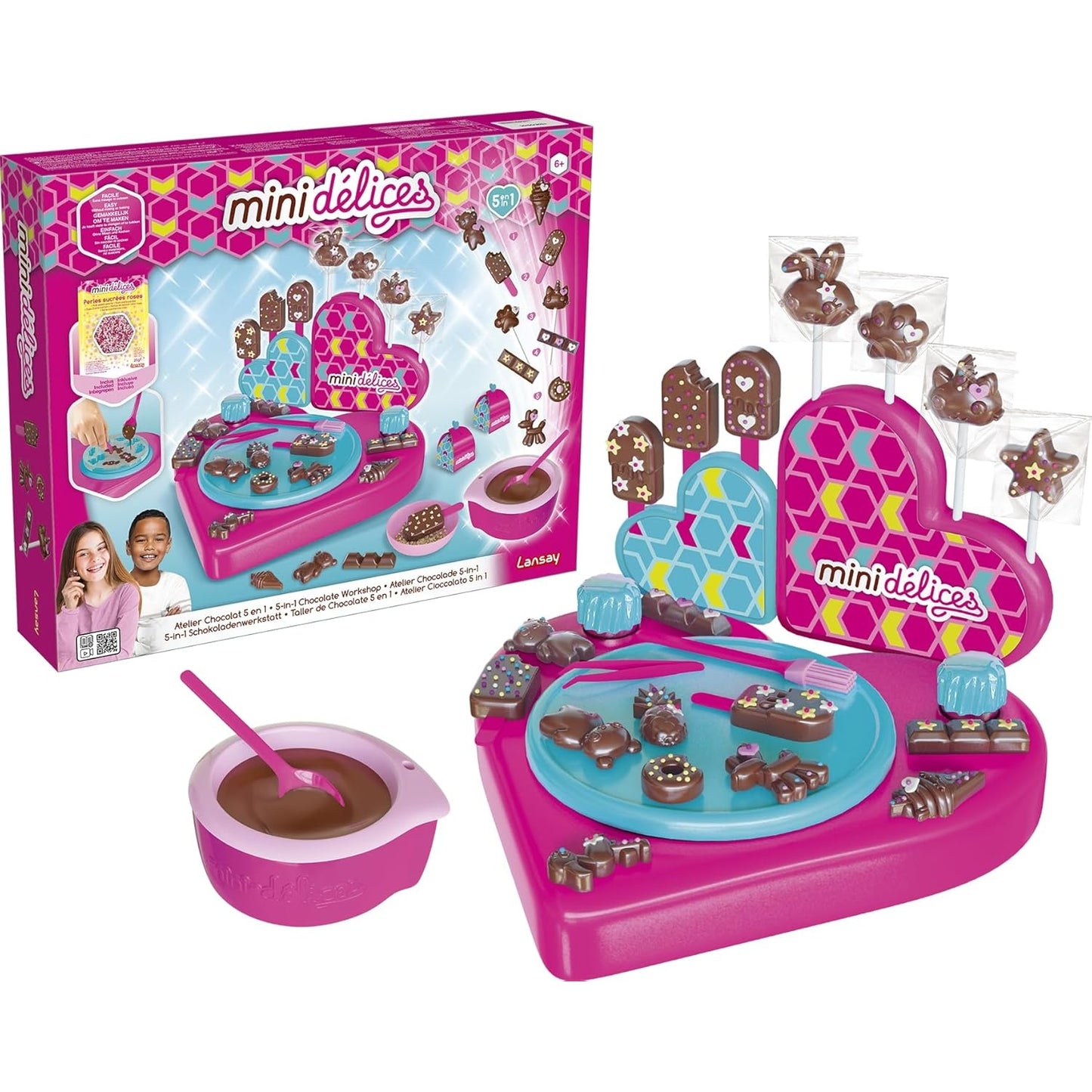 Lansay - Mini Délices 5-In-1 Chocolate Workshop For Kids