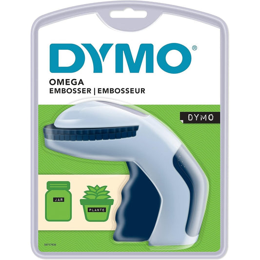 Dymo - Omega Home Embossing Label Maker, Grey and Navy