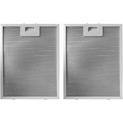 Puupaa - Cooker Hood Metal Grease Filter, 250 x 310mm Universal Mesh (2 Pack)