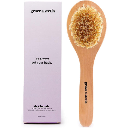 Grace & Stella - Bath & Body Brush For Lymphatic Drainage And Exfoliation