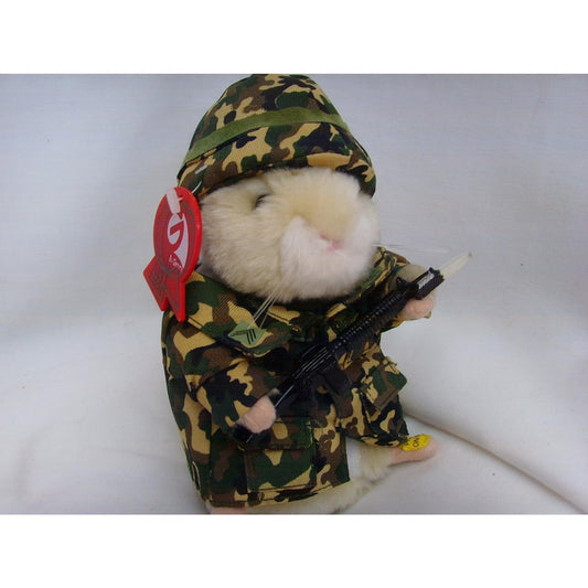 Gemmy Industries Inc. - Military Dancing Hamster Sgt. Scruffy Animated Musical