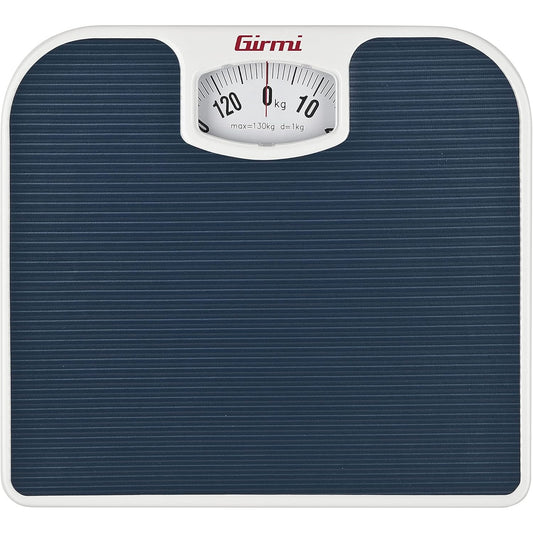 Trevidea Srl - Girmi Bp02 Mechanical Personal Scale, 1 Kg/130 Kg, Blue