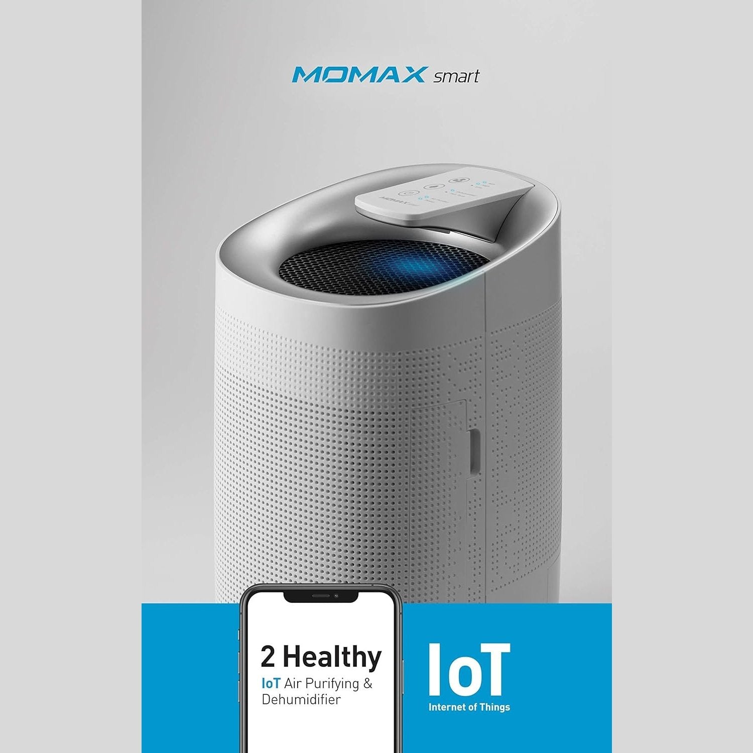 Momax - Ultra Silent Air Purifier & Dehumidifier Model Ap1S