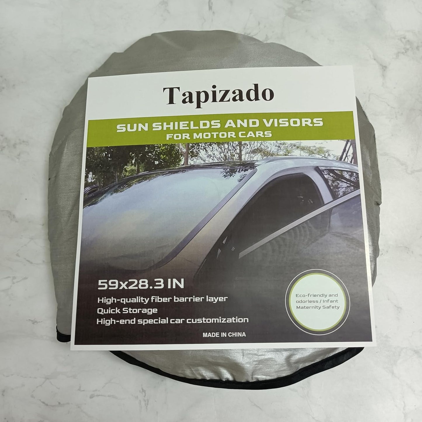 Tapizado - Universal Foldable Sun Shades For Cars, Trucks, SUVs, Boats