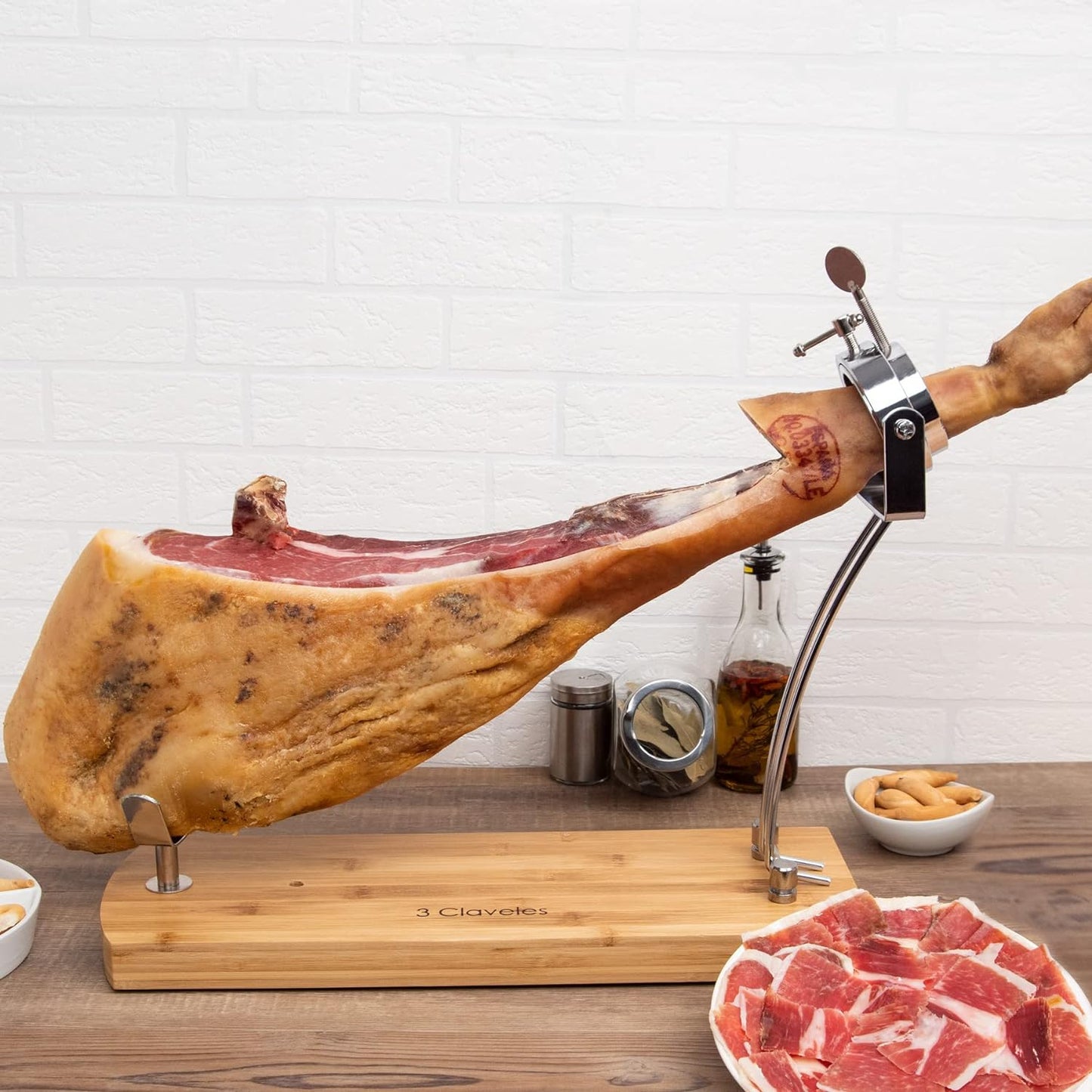 3 Claveles - Stainless Steel Ham Holder