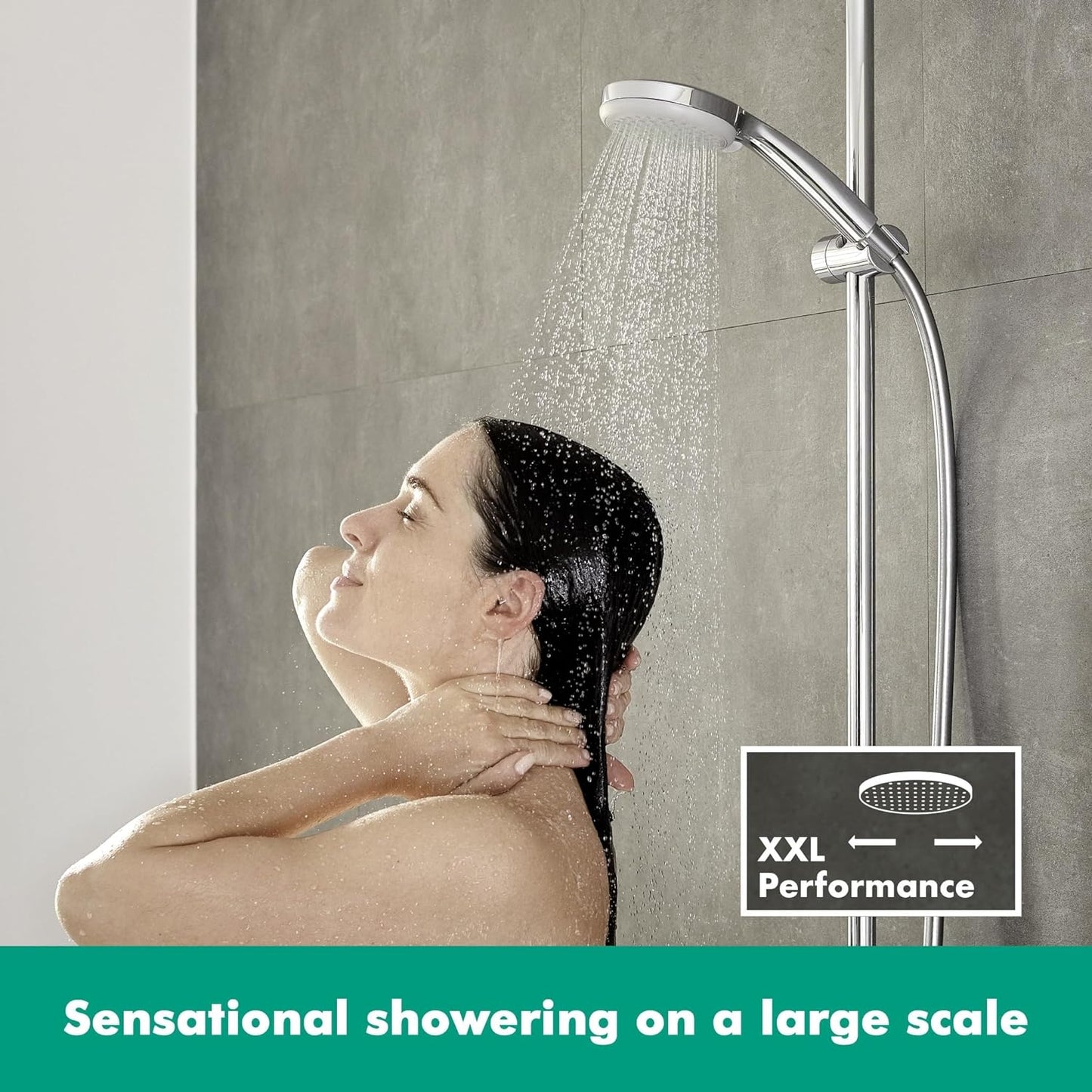 Hansgrohe - Croma 100 Water-Saving Shower Head, Hand Shower Round, Chrome