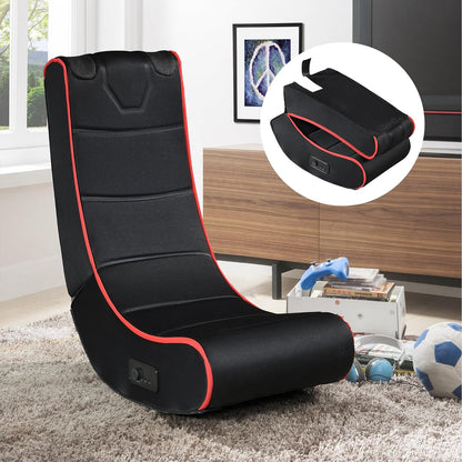 Elmoorlla - Floor Gaming Chair With Built-In Speakers