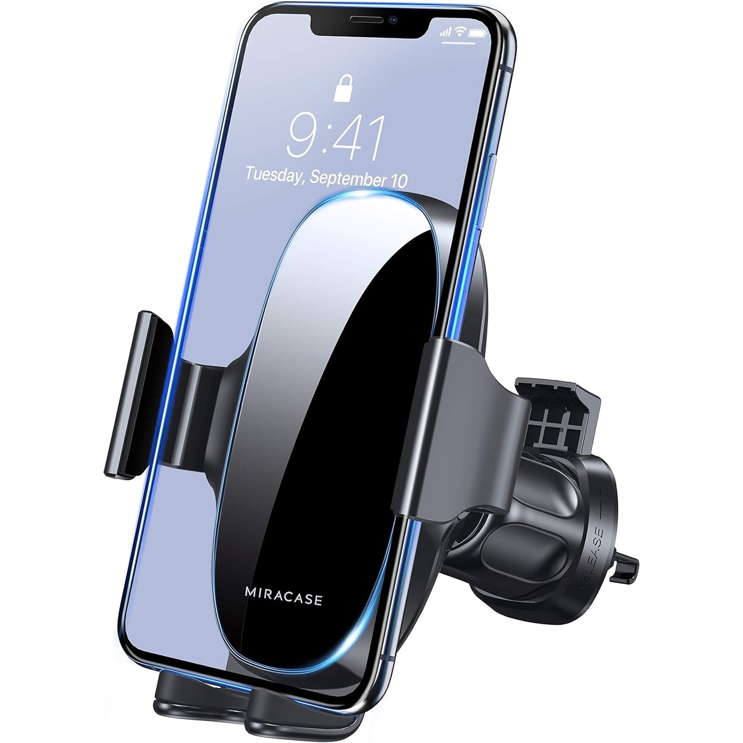 Miracase - Universal Car Vent Phone Holder, Compatible With All Phones