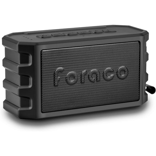 Foraco - Portable Bluetooth Speaker With Bike Mount, 24H Playtime, Powerbank, IP65 Waterproof