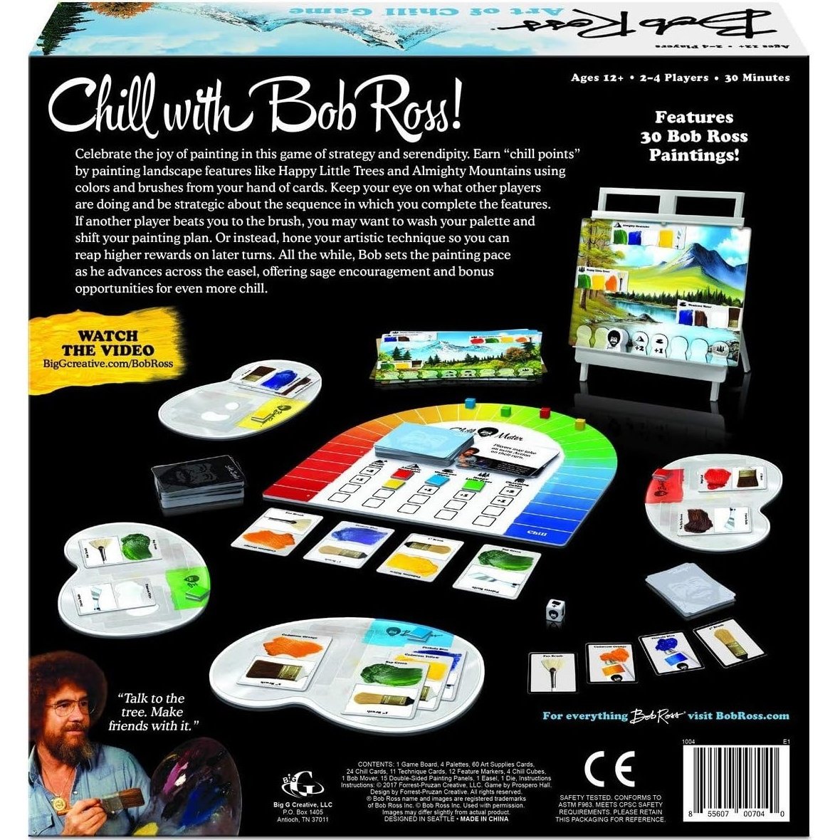 Big G Creative - Bob Ross Art Of Chill Game