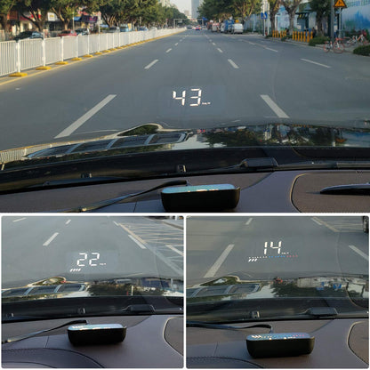 Ikikin - M7 Dual Mode Car Head Up Display With GPS Speedometer