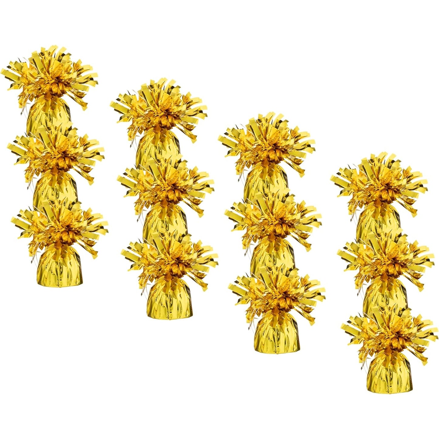 Srenta - Gold Balloon Weights Bulk Pack Of 72 For Helium Balloons