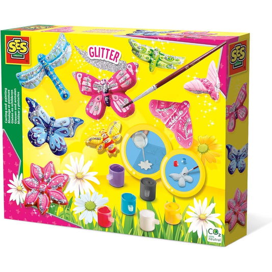 The Sales Partnership Distributors Ltd. - Butterfly Glitter Plaster Casting Kit