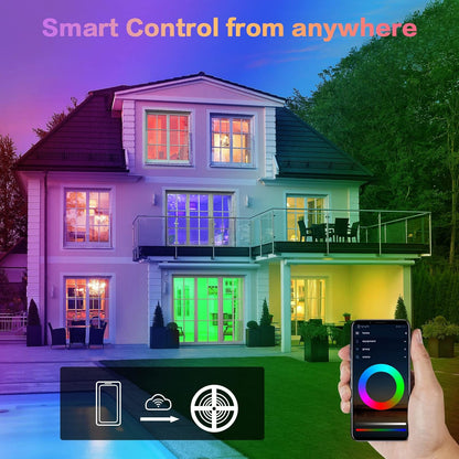 Riserva - Ruban Led 5M Wifi Smart Rgb 12V Alexa Google Home App Control