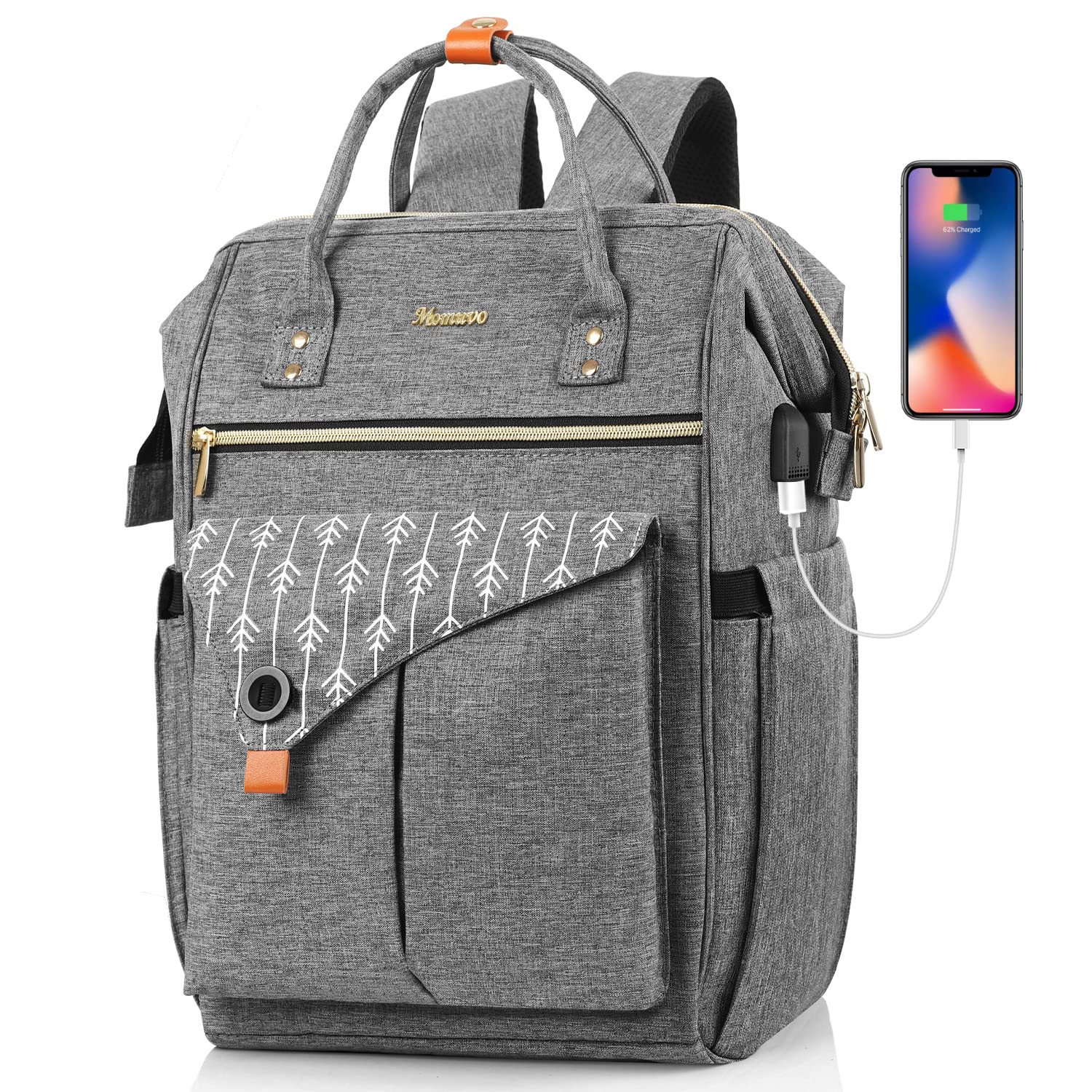 Lovevook - Women's 17.3" Laptop Backpack With USB Charging Port