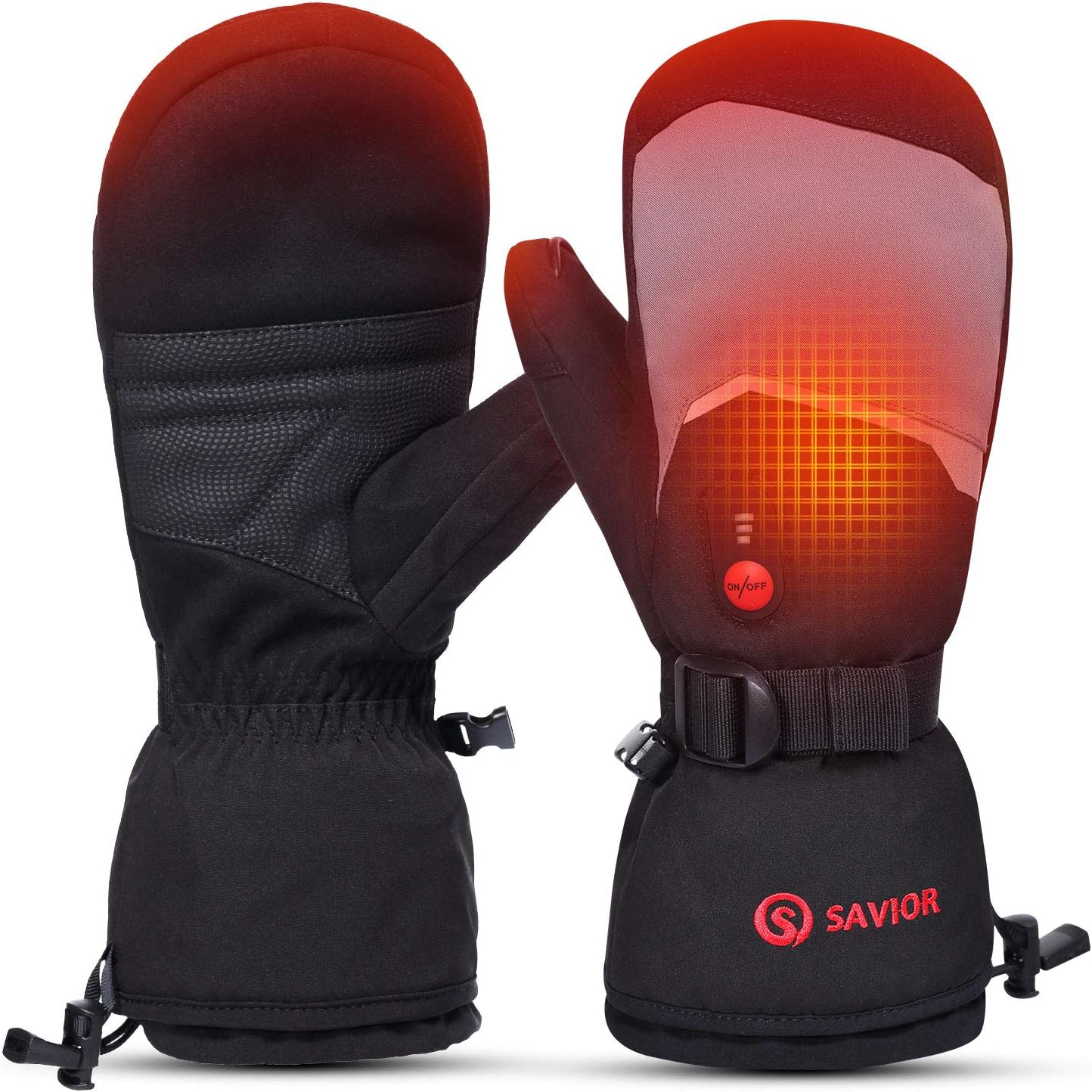 Skyfox - Heated Ski Gloves With 7.4V Rechargeable Battery