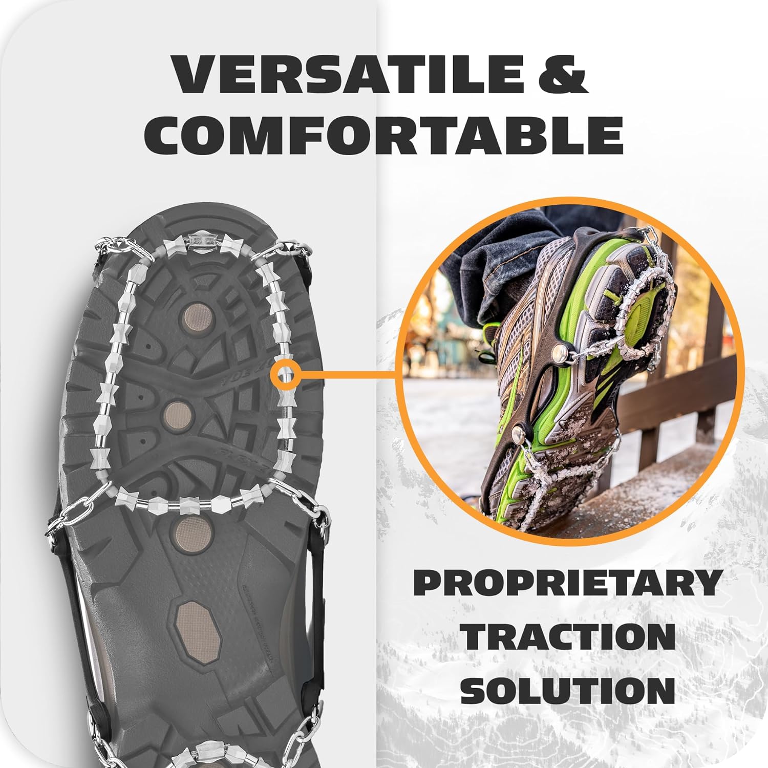 Yaktrax - Diamond Grip Traction Cleats for Ice and Snow