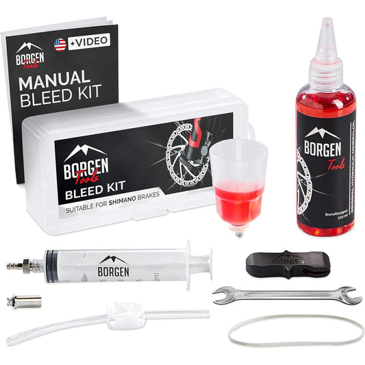 Borgen - Shimano Disc Brake Bleed Kit With Mineral Oil