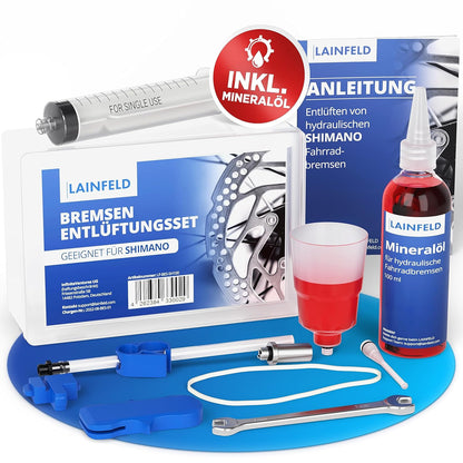 Lainfeld - Brake Bleeding Kit for Shimano Disc Brakes with Mineral Oil