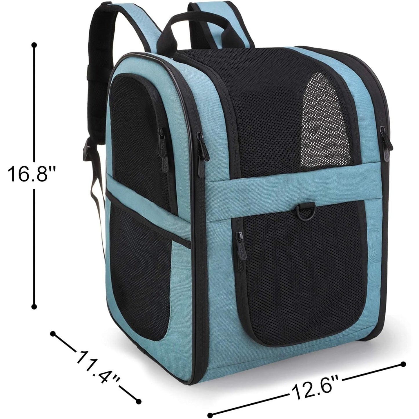 Apollo Walker - Pet Carrier Backpack for Small Cats and Dogs, Two-Sided Entry, Safety Features