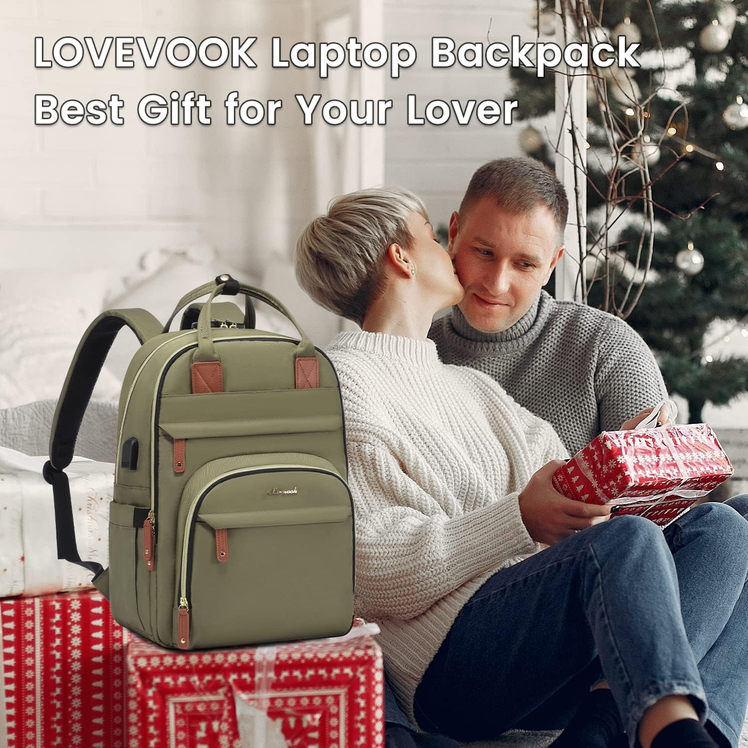 Look - Laptop Backpack Purse For Women Work Travel Business