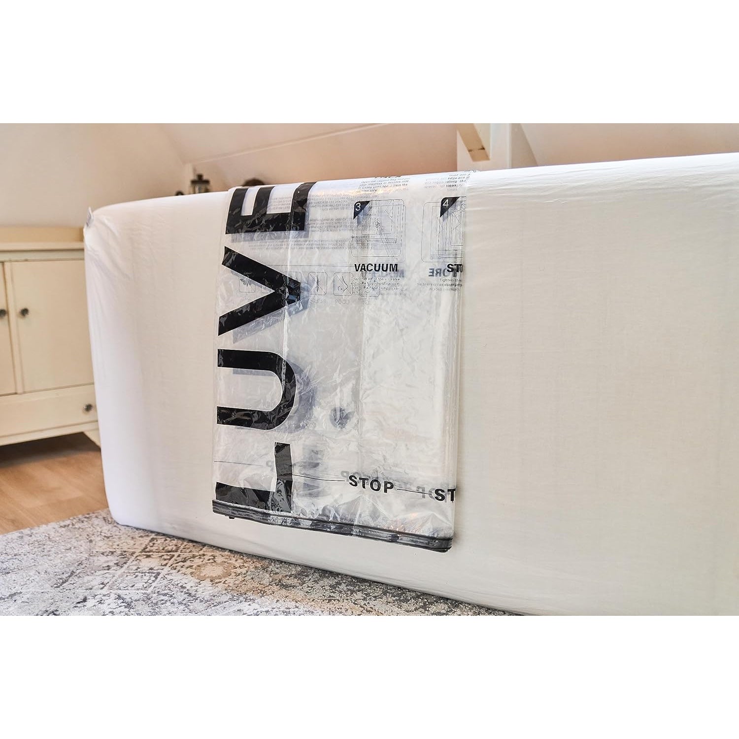 Luvego - XXL Vacuum Storage Bag for Clothes and Mattresses