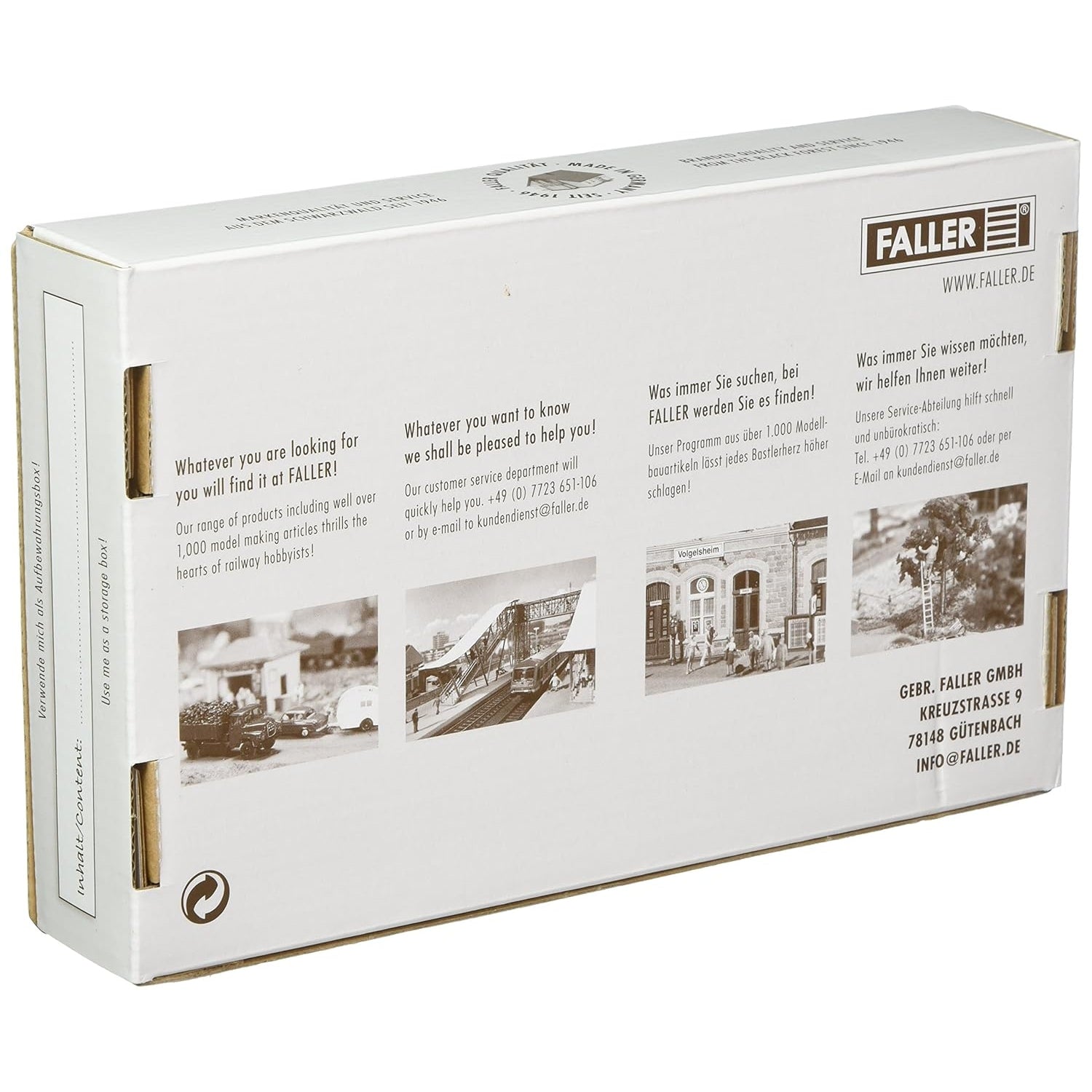 Gebr. Faller Gmbh - Vlieland Cottage N Scale Building Kit