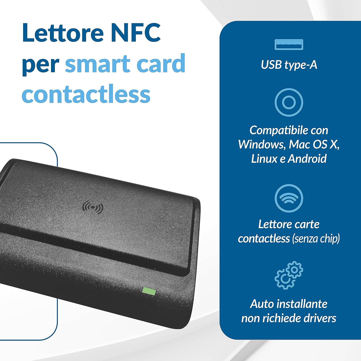 Internavigare - Cie 3.0 Contactless Cards 13.56 MHz ISO 14443 A&B NFC Tag