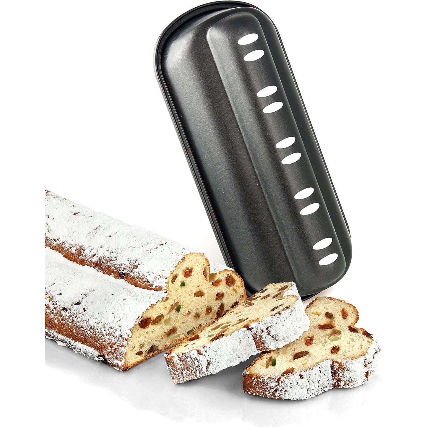 Zenker - Special Season Stollen-Baking Tin, Black, 12.20 X 5.90 X 2.76