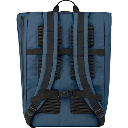 Moleskine - Metro Roll-Top Business Backpack, 15-Inch, Sapphire Blue