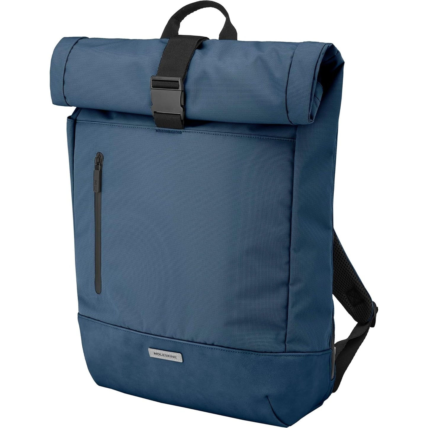 Moleskine - Metro Roll-Top Business Backpack, 15-Inch, Sapphire Blue