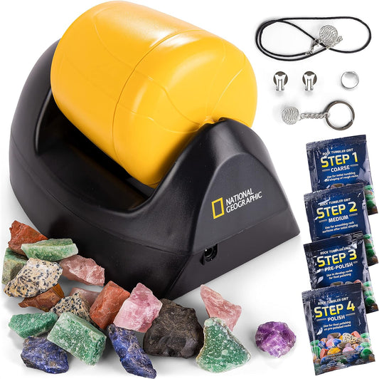 Jmw Sales, Inc. - National Geographic Starter Rock Tumbler Kit For Kids And Adults