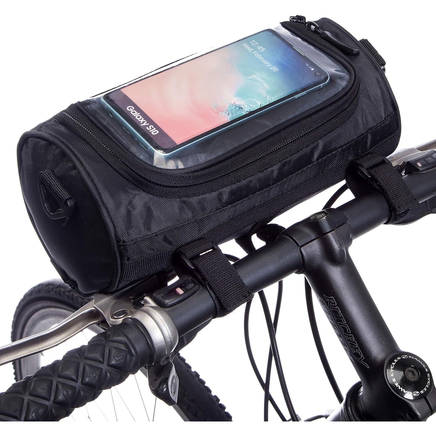 Btr - Handlebar Bike Bag With Smartphone Holder, Black