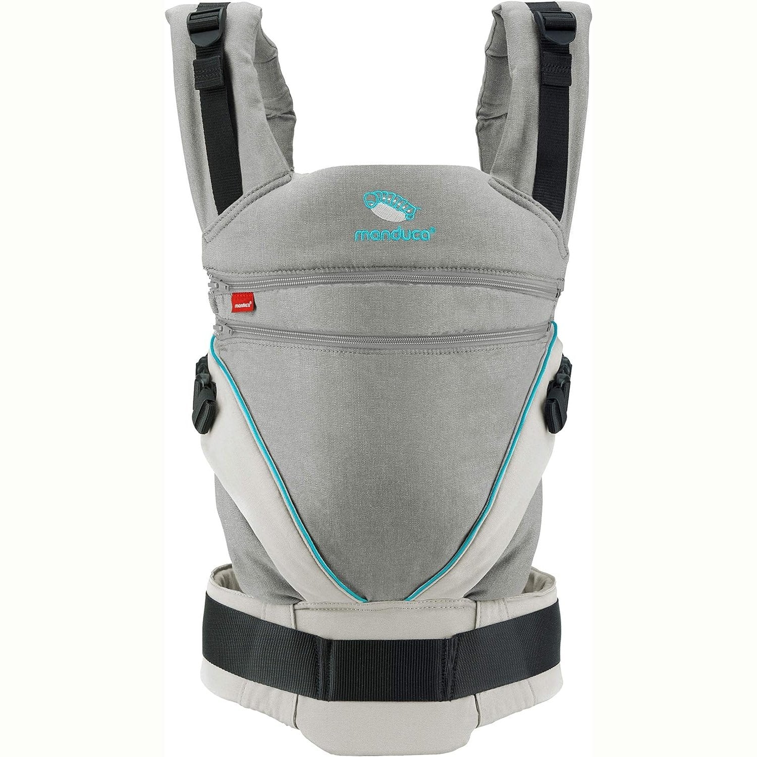 Wickelkinder Gmbh - Manduca Xt Organic Baby Carrier Grey Ocean