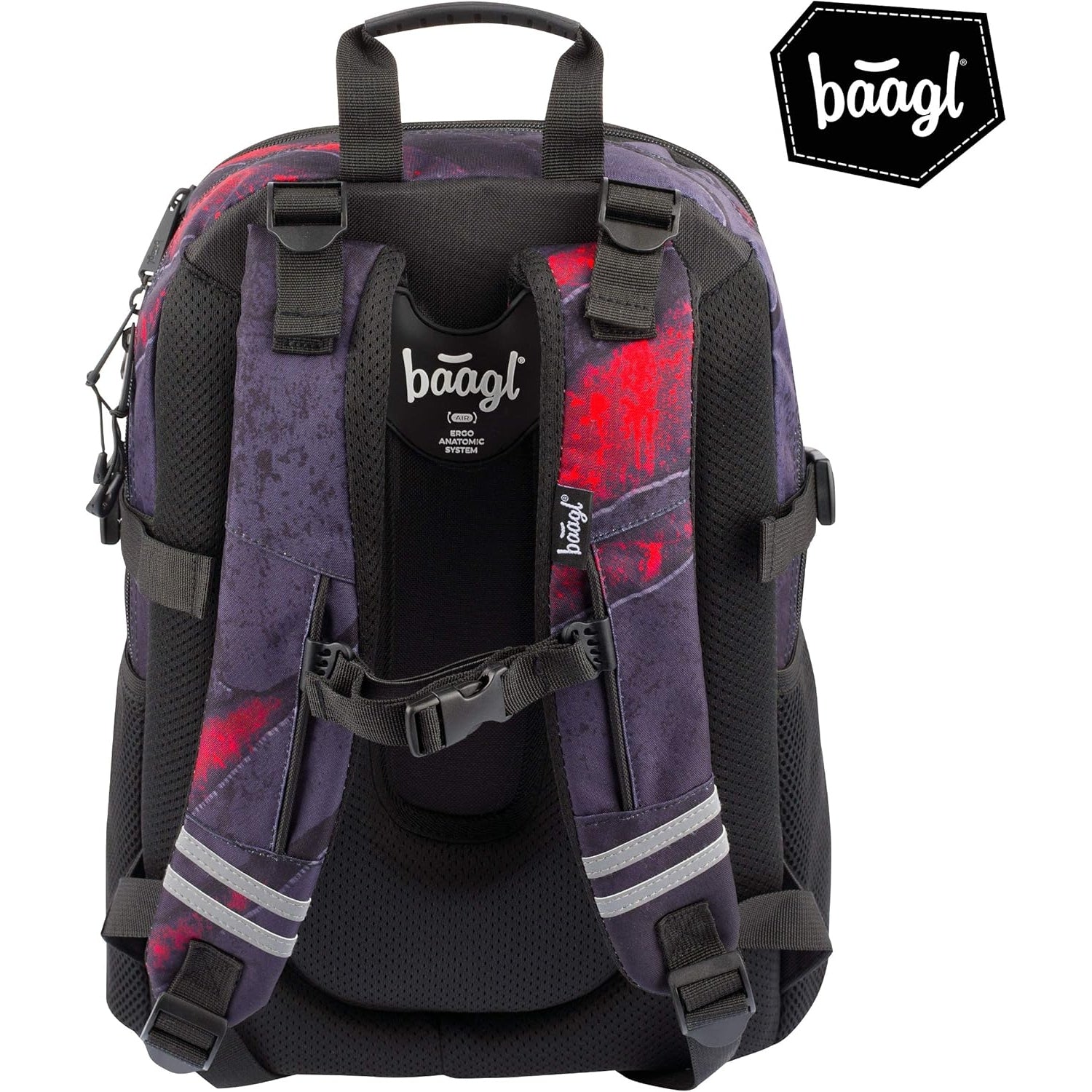 Presco Group A.S. - Baagl Kids' School Backpack With Ergonomic Back And Reflective Elements