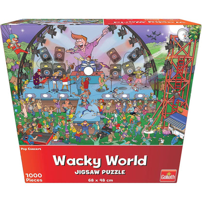 Wacky World - Pop Concert Jigsaw Puzzle, 40 Min, 1 Player