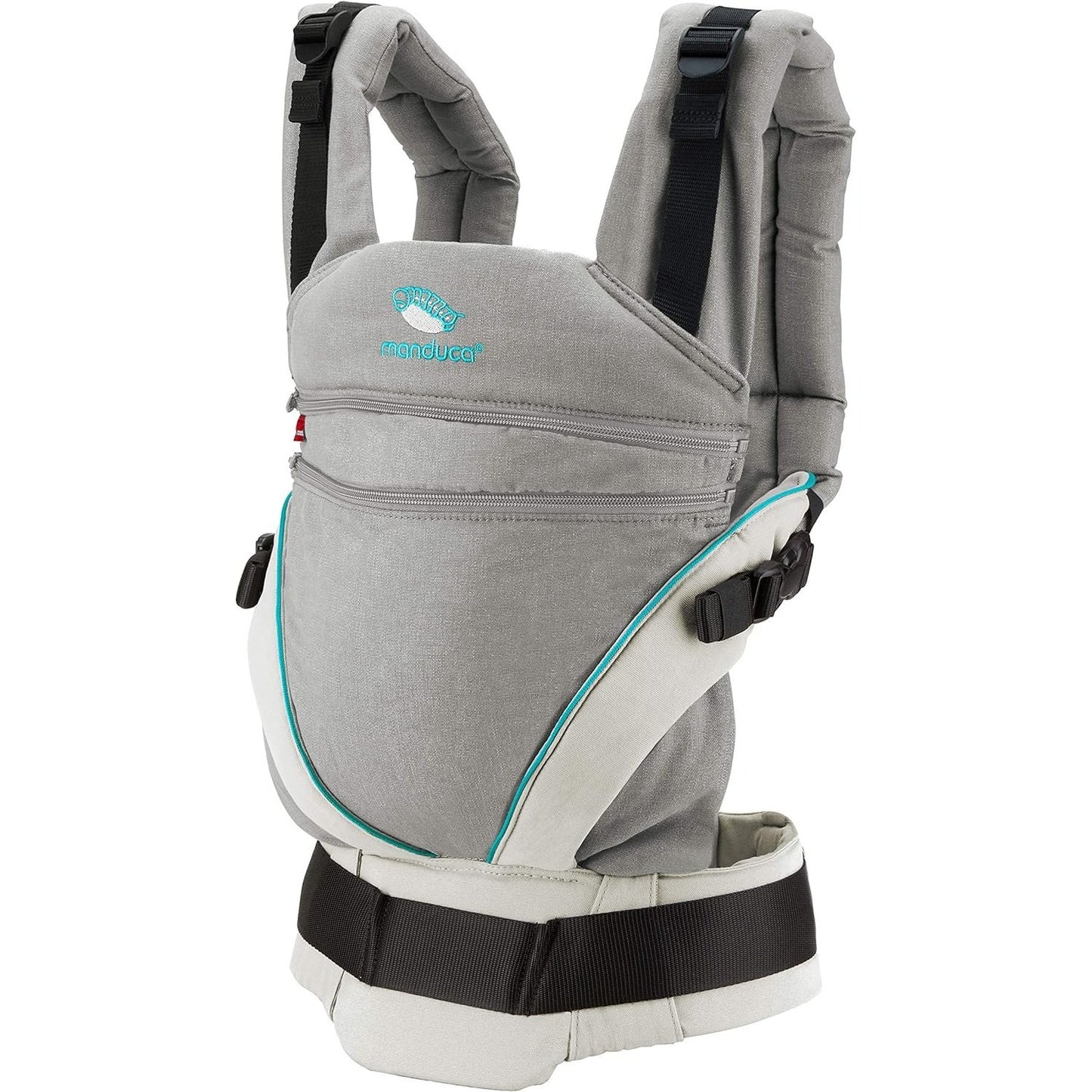 Wickelkinder Gmbh - Manduca Xt Organic Baby Carrier Grey Ocean