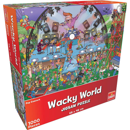 Wacky World - Pop Concert Jigsaw Puzzle, 40 Min, 1 Player