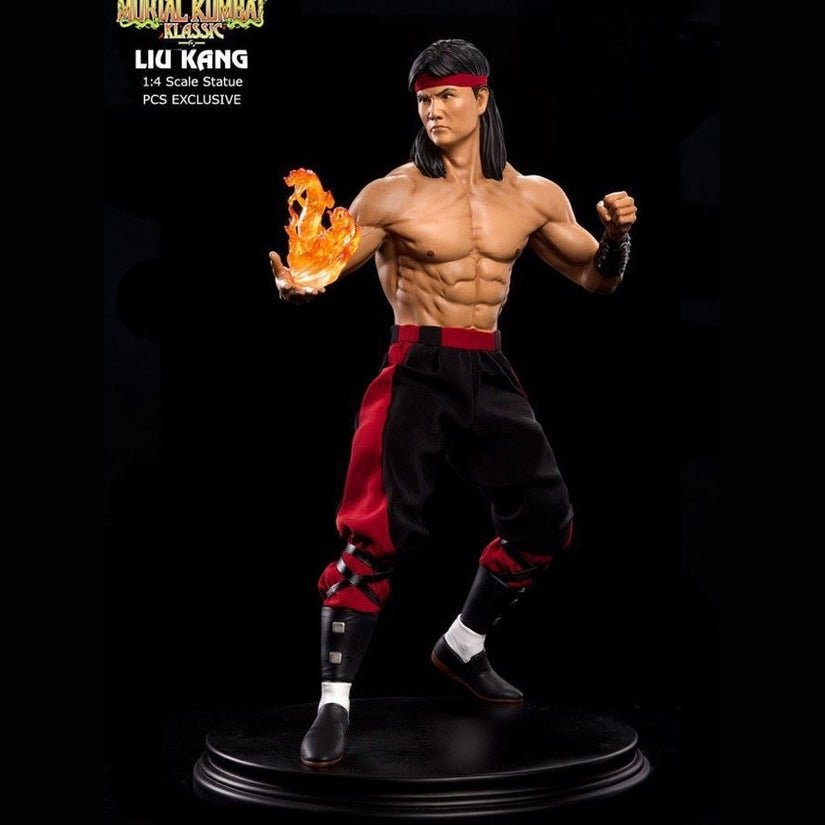 Unleash your inner fighter with this detailed 19-inch Liu Kang action figure from Mortal Kombat, featuring authentic moves and classic outfit. Perfect for collectors and fans!