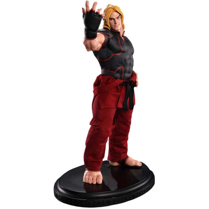 Own a piece of Street Fighter history with this exclusive 1/4 scale Ken Masters Ansatusken statue. Perfect for collectors and fans alike. Limited stock!