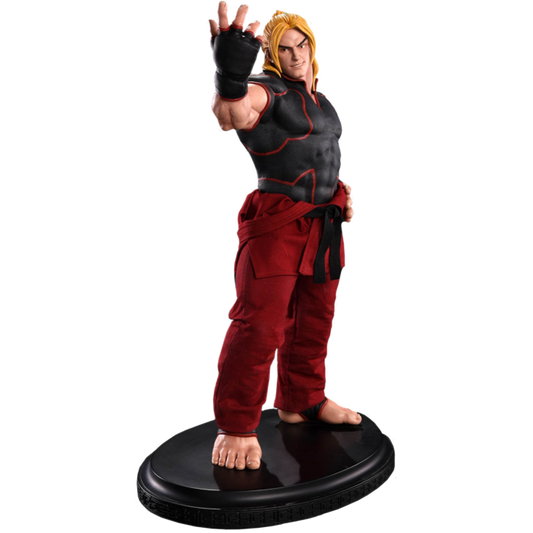 Own a piece of Street Fighter history with this exclusive 1/4 scale Ken Masters Ansatusken statue. Perfect for collectors and fans alike. Limited stock!