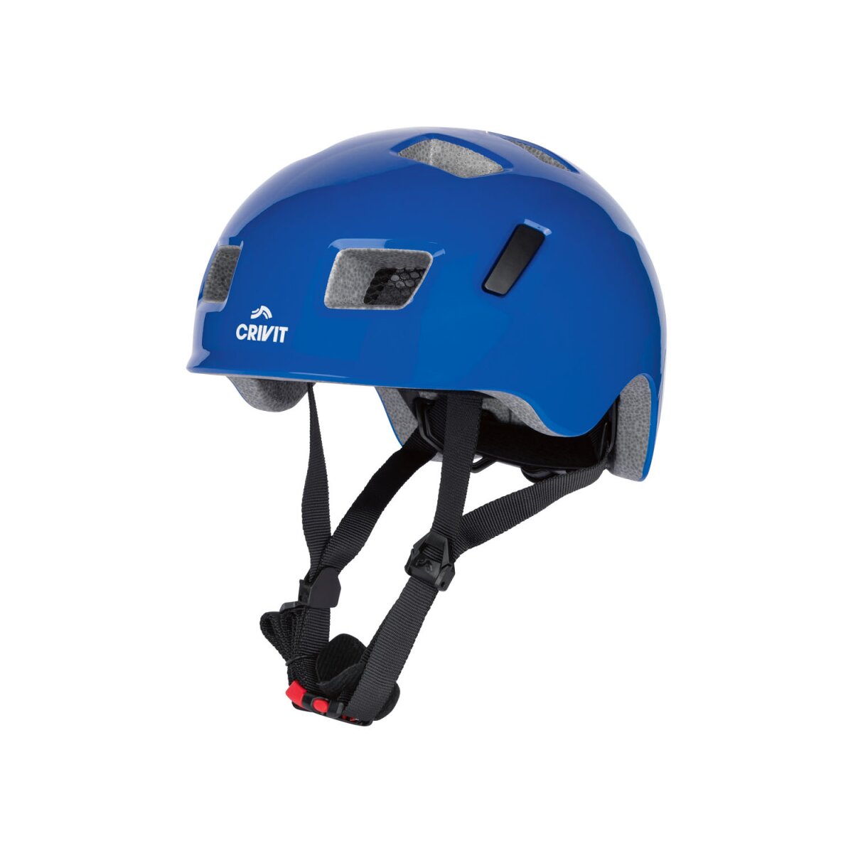 Crivit - Children's Bicycle Helmet (Blue, 46-51cm)